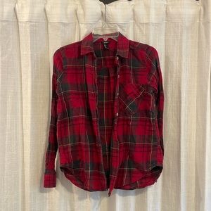 Red Flannel (Cotton). Size S.